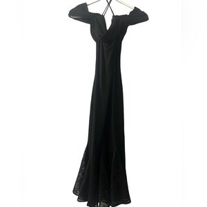 Elegant Black Evening Gown